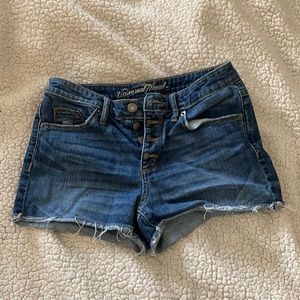 High waist Jean shorts